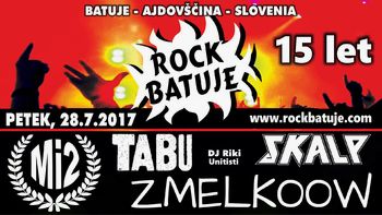Rock Batuje petnajstič - tudi zadnjič?