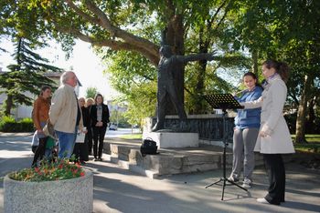 Igor Lah, sin kiparke Milene Stibilj Lah, danes v Ajdovščini
