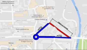 Prešernova ulica bo od 15. novembra zaprta