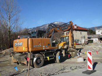 Krožišče na Goriški dobro napreduje