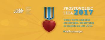 Izbirajo prostovoljce leta 2017