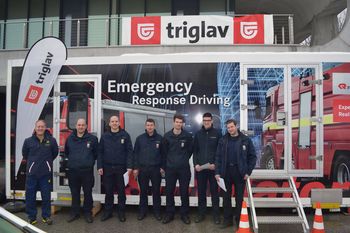 Gasilci trenirali na simulatorju