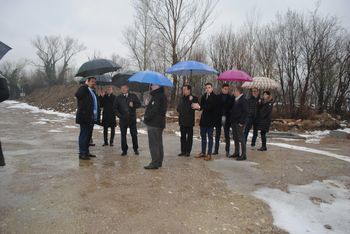 Minister Gašperšič na obisku