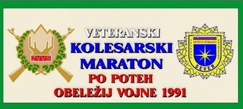 Kolesarski maraton po obeležjih vojne 1991