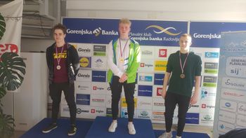 Miha Rijavec priplaval do srebra