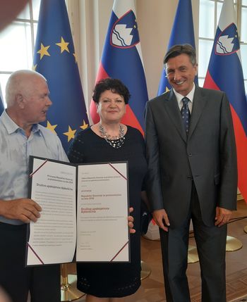 Državno priznanje projektu Starejši za starejše