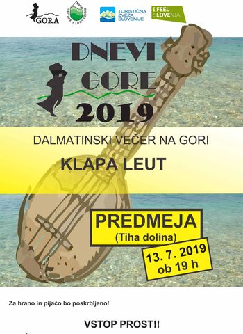 Dalmatinski večer na Gori 