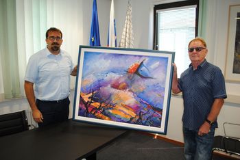 Pozdrav soncu Braneta Jazbarja