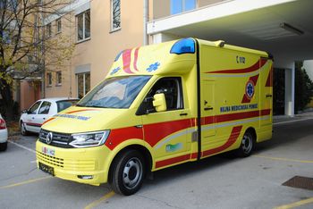 Zdravstveni dom Ajdovščina z novim 'rešilcem'