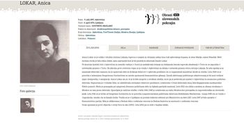 Spletni biografski portal Obrazi slovenskih pokrajin Spletni biografski portal Obrazi slovenskih pokrajin