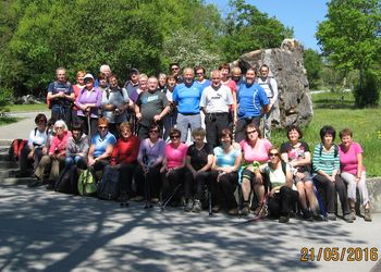 15 let pohodništva v društvu Most  