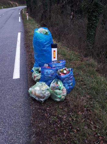 Smeti v naravi. Tudi to je ogledalo naše družbe!