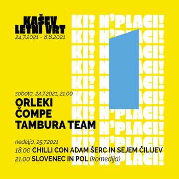 Poletno dogajanje na placu s Kaševim letnim vrtom!