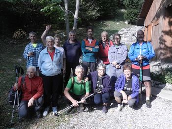 Aktivni upokojenci planinske sekcije Kamnje