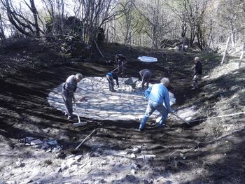 Obnovljeni kal – edina zaloga površinske vode na malogorski planoti Obnovljeni kal – edina zaloga površinske vode na malogorski planoti