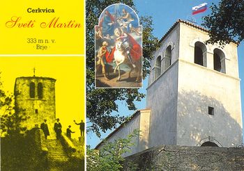 Sv. Martin nad Brjami – biser nad Vipavsko dolino