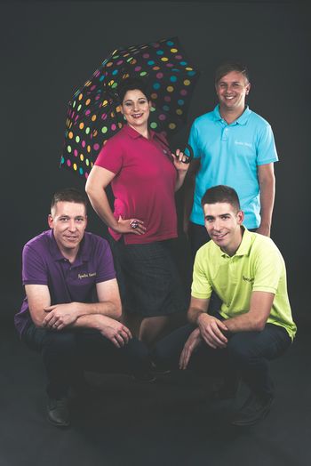 Špadni fantje pod Dežnikom