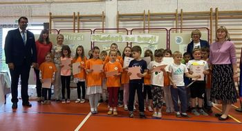 Z burjo v laseh tudi na Podružnični šoli Črniče