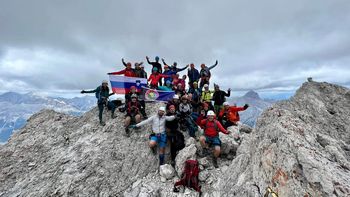 Planinsko društvo Ajdovščina v Dolomitih