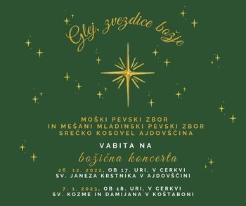 Božični koncert kosovelovcev Božični koncert kosovelovcev