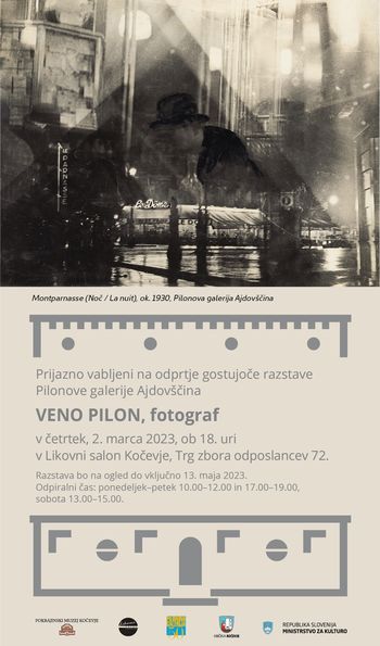 Gostovanje Pilonovih fotografij v Pokrajinskem muzeju Kočevje Gostovanje Pilonovih fotografij v Pokrajinskem muzeju Kočevje