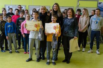 Češki nagradi za ajdovska učenca