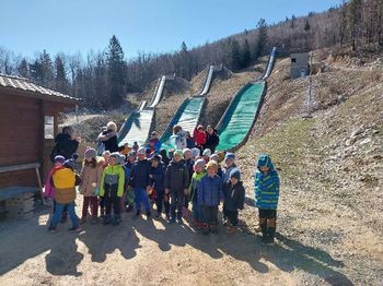 Skok s Kovka  do Planice na zmagovalne stopnice