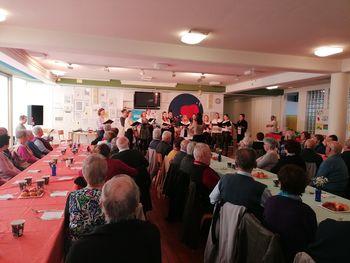 Srečanje vipavskih občanov, starejših od 80 let