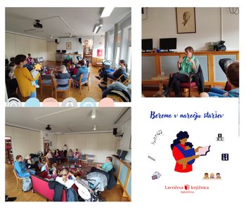 Beremo v naročju staršev: Program za vzpodbujanje družinske pismenosti