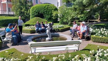 Društvo Abstinent v Botaničnem vrtu Sežana