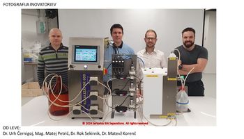 Zlato priznanje za inovacijo podjetju Sartorius BIA Separations