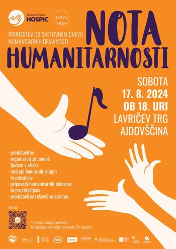 Nota humanosti, prireditev ob svetovnem dnevu humanitarnih dejavnosti