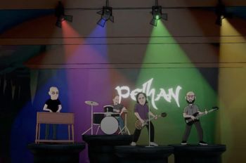 Skupina Pelhan: animiran videospot za skladbo Somrak