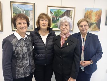 Razstava članic Likovne delavnice 3 v Vipavi