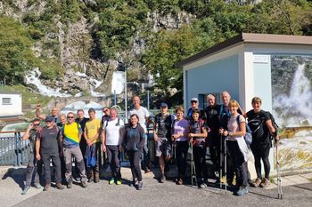 Vodovodarji na pohod v zaledje Hublja