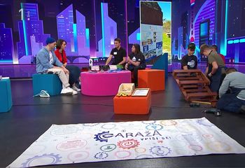 Garaža na obisku v oddaji Krompir