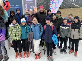 Učenci OŠ Dobravlje bronasti v teku na smučeh