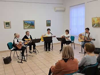 Razstava Društva Most na temo burje