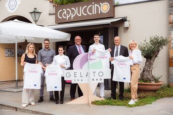 Sladoled z okusom piranske Š’torte v finalu tekmovanja najboljših evropskih sladoledov