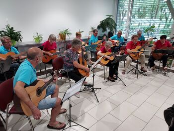 Kitarska skupina Akordi iz DU Ajdovščina