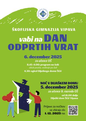 Dan odprtih vrat Škofijske gimnazije Vipava