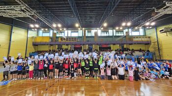 Več kot 20 ekip na mini rokometnem festivalu v Ajdovščini