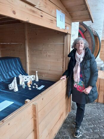 Jaslice Nadje Lešnjak v Vatikanu