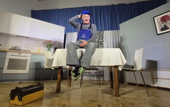 Planinci navdušili s premiero nove komedije 'Mojster za vse' Planinci navdušili s premiero nove komedije 'Mojster za vse'