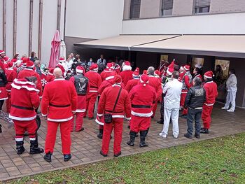 Božički na motorjih tudi letos