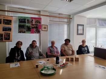 Čebelar Andrej Bat obiskal Društvo invalidov Ajdovščina-Vipava