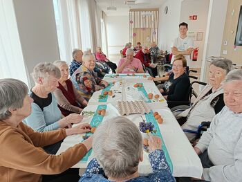 Uživali ob velikonočnih pripravah Uživali ob velikonočnih pripravah