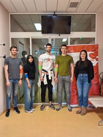 Študentje Univerze v Novi Gorici darovali kri Študentje Univerze v Novi Gorici darovali kri