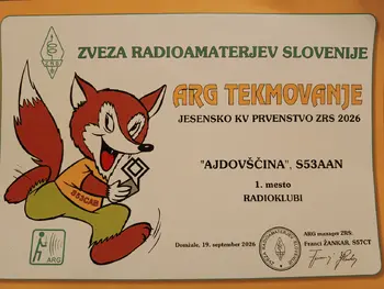 Radioamaterji z 19 'lisicami' do državnega naslova Radioamaterji z 19 'lisicami' do državnega naslova