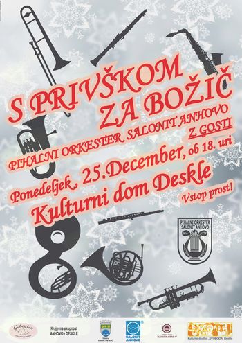 Božični koncert Pihalnega orkestra Salonit Anhovo